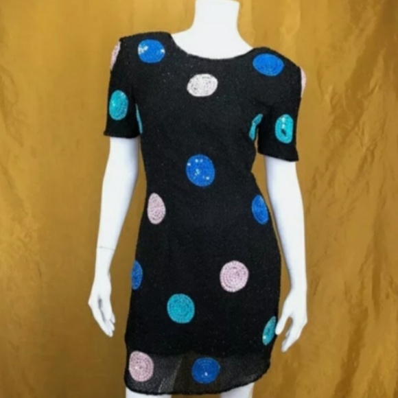 Vintage Sequin Dress - Picture 15 of 16